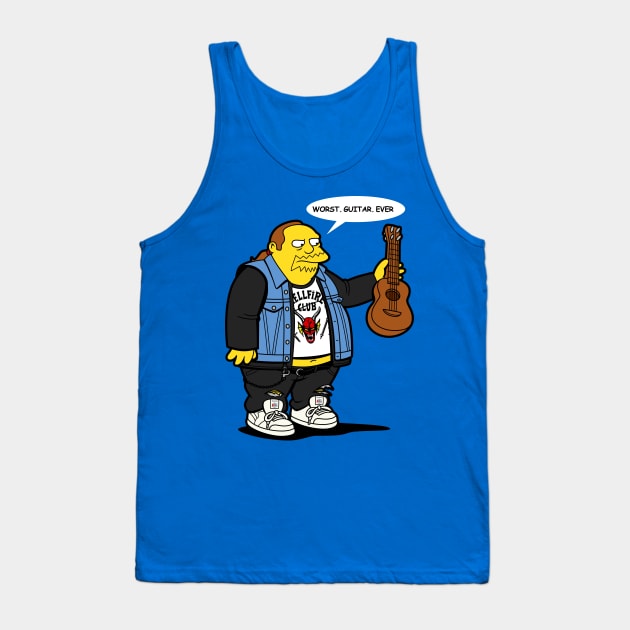 Funny Most Metal Cartoon Quote Parody Tank Top by BoggsNicolas